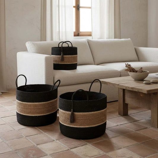 Seagrass Basket with Tassel
