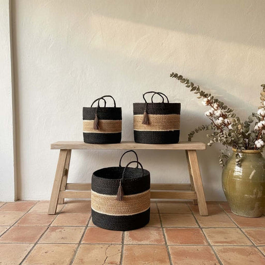 Seagrass Basket with Tassel