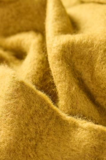 Mustard Throw with Fringe