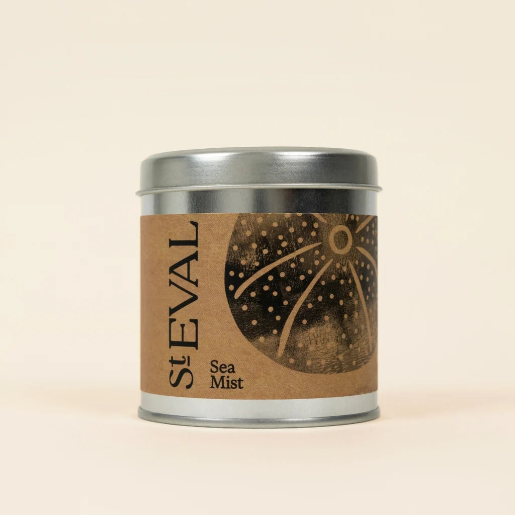 St Eval Tin Candle – Sea Mist