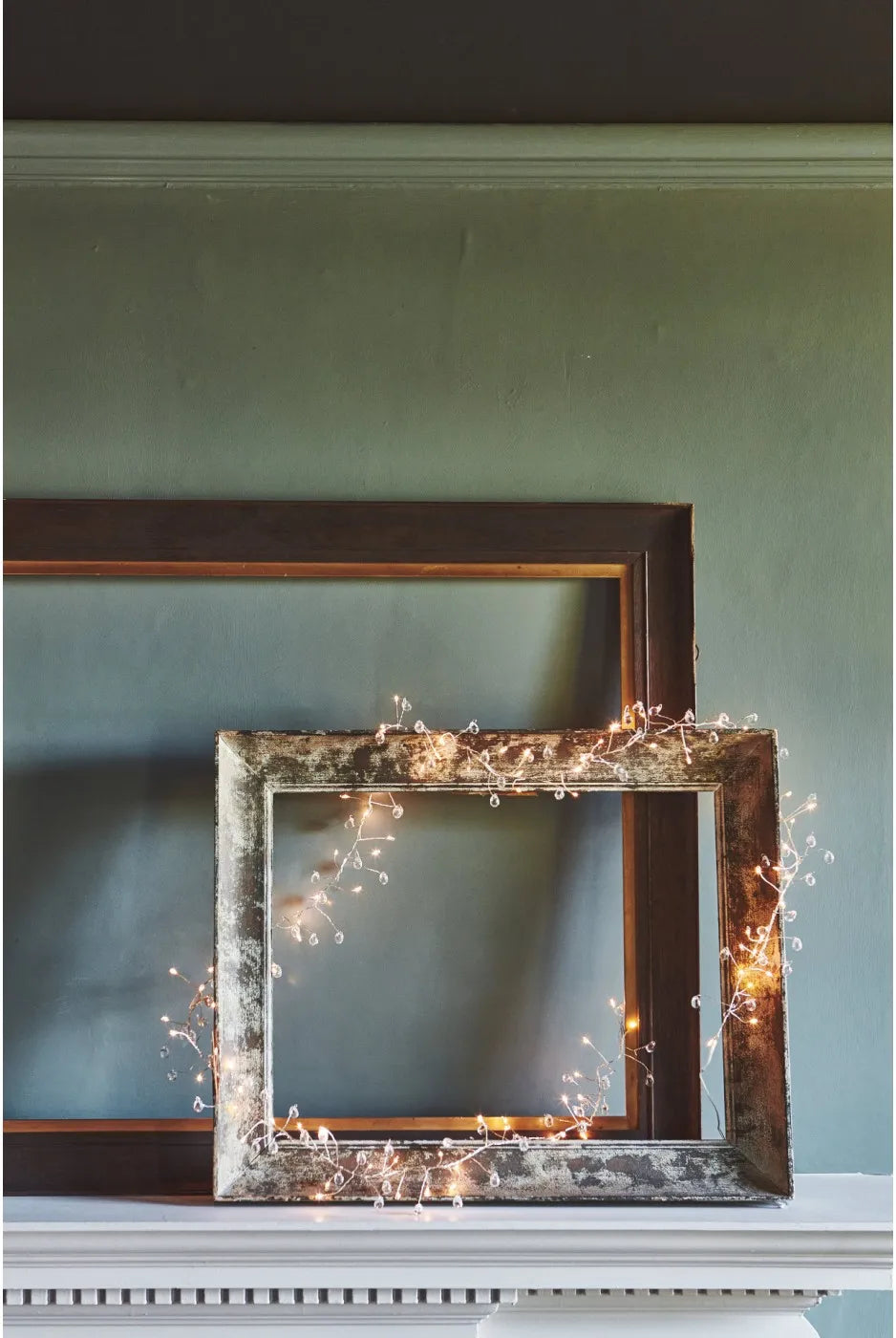 Crystal Cluster LED Lights - Battery Powered