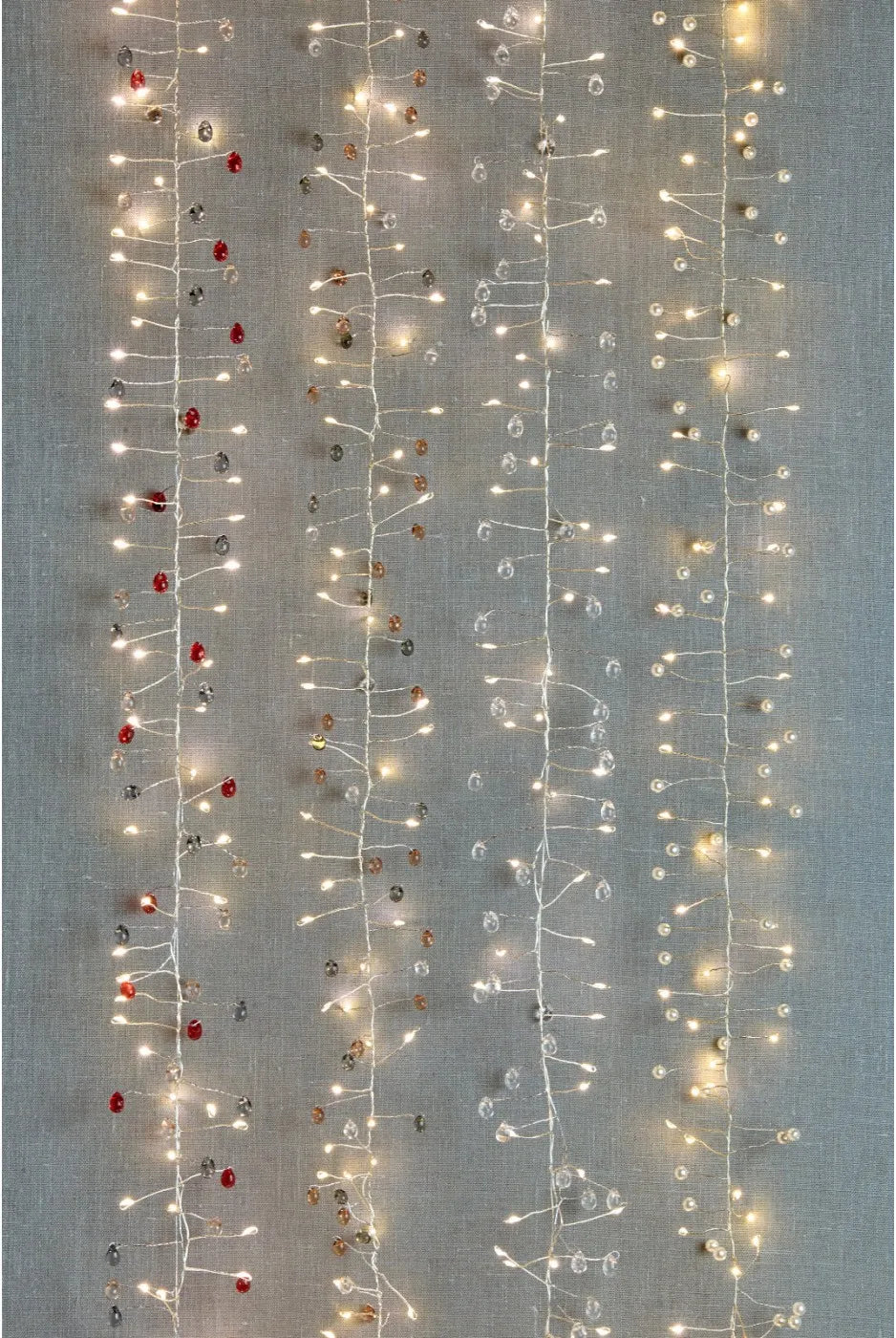 Crystal Cluster LED Lights - Battery Powered