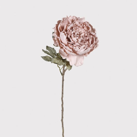 Faux Pink Peony Stem | 63cm | Realistic Faux Florals