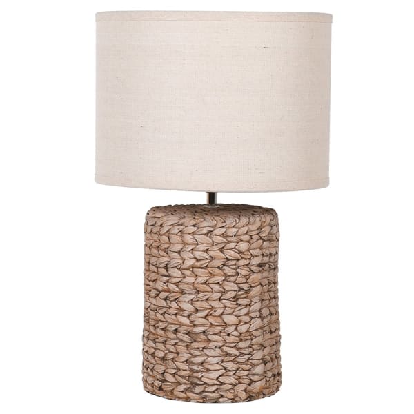 Rope Effect Table Lamp with Shade