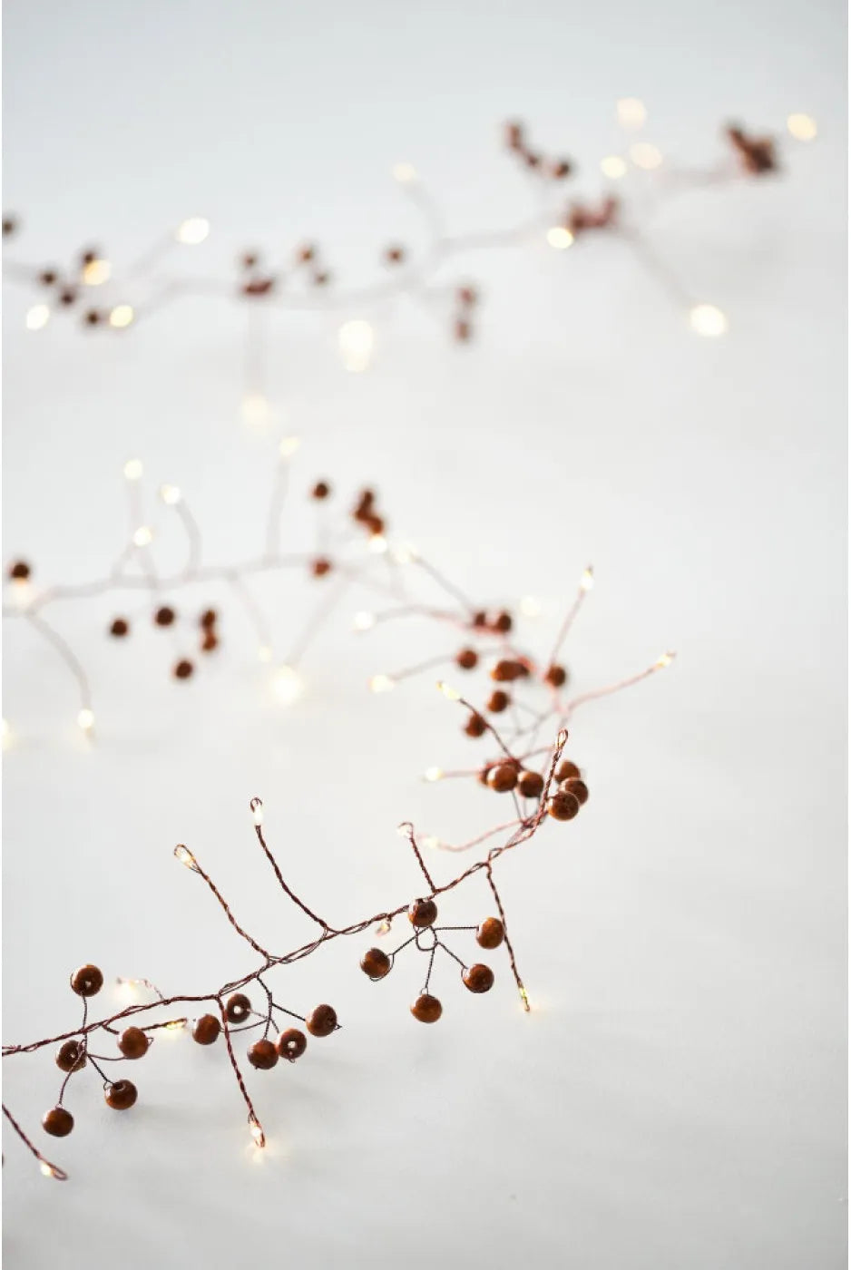 Woodland Berry LED Lights - Battery Powered