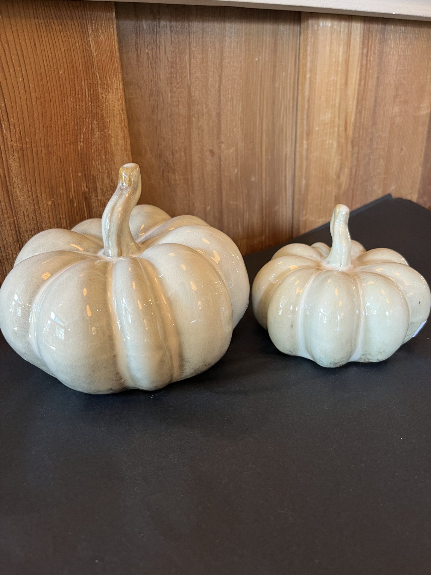 Ceramic Pumpkin | Wide | Neutral