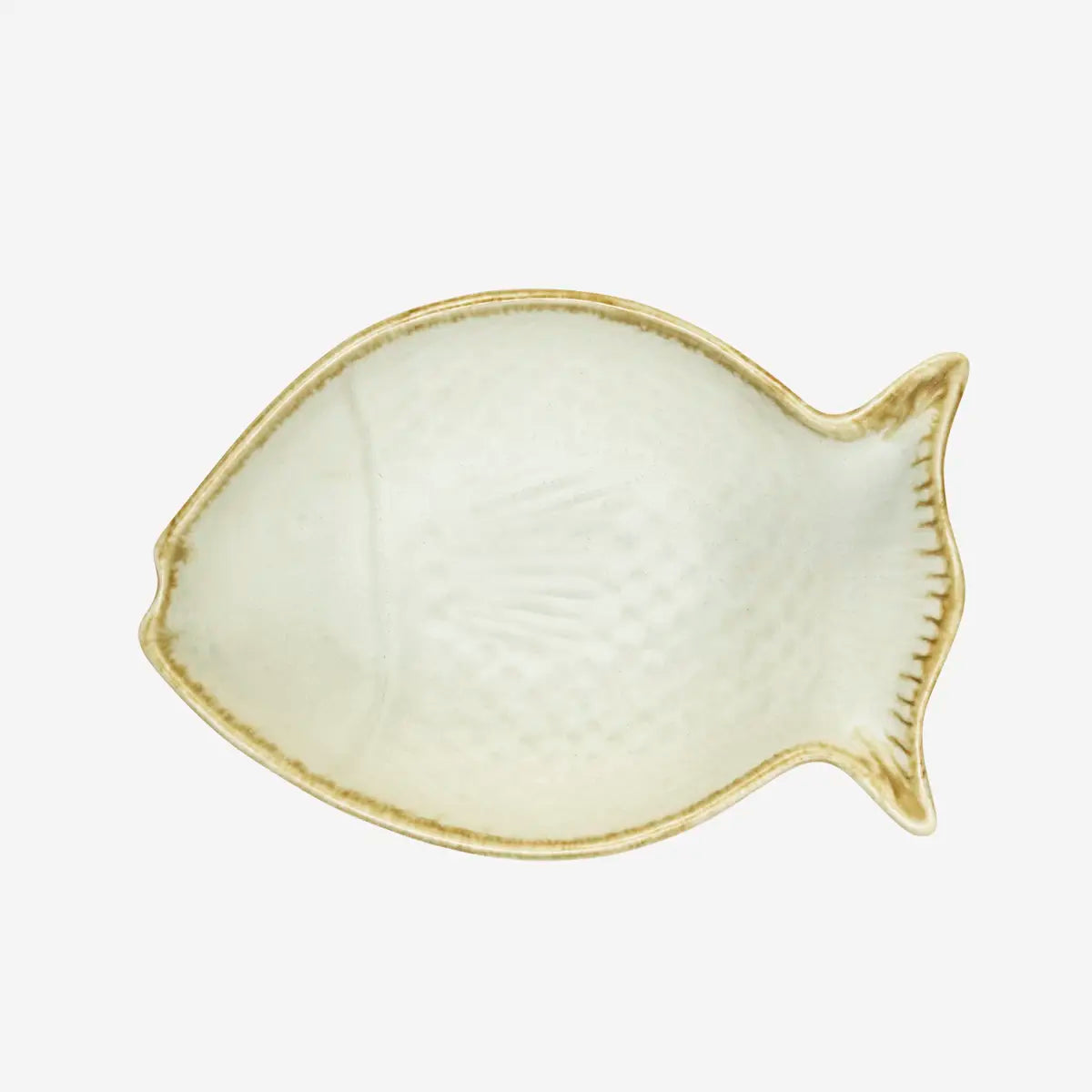 Fish Dish | Stoneware Serving Bowl