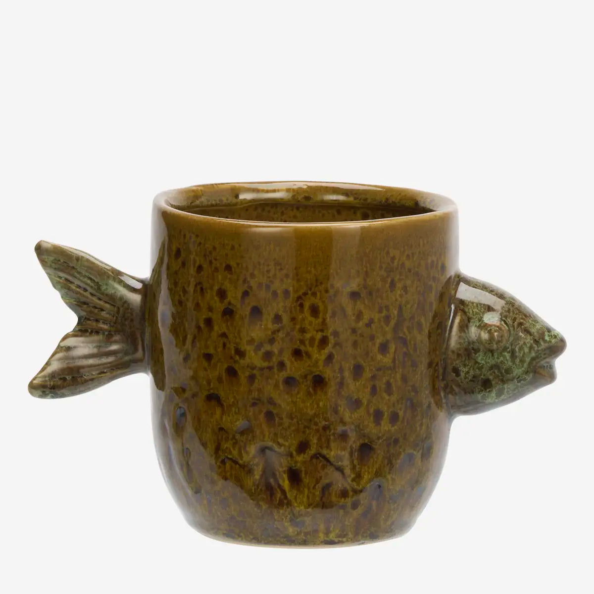 Fish Plant Pot | Stoneware Planter