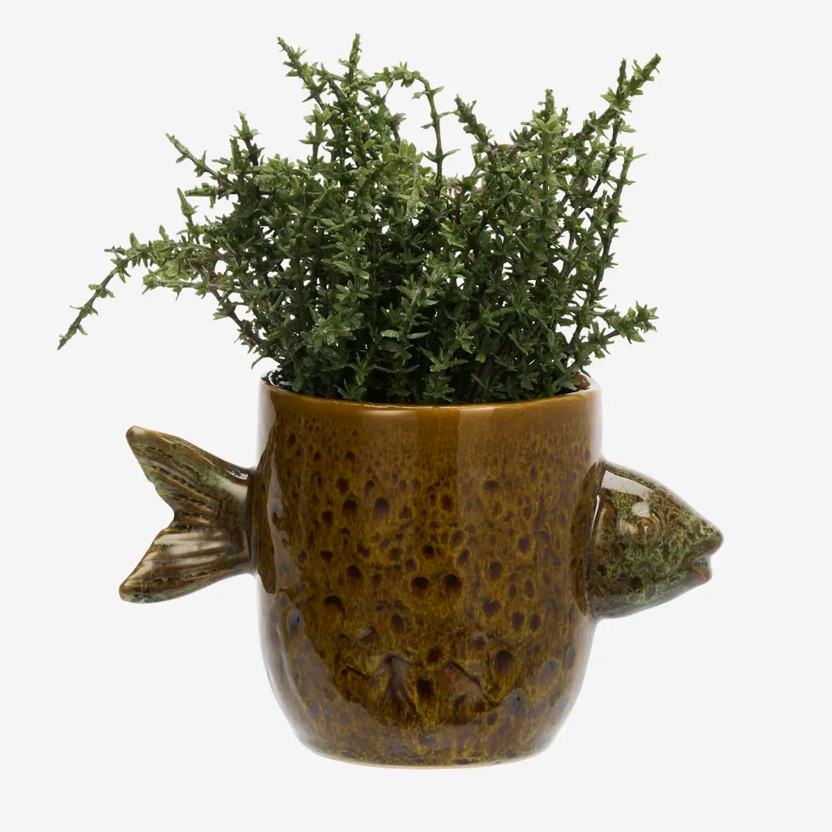 Fish Plant Pot | Stoneware Planter